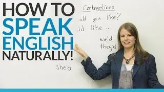 Speak English Naturally with WOULD contractions: ID, YOUD, HED...