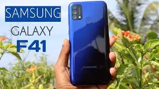 Samsung Galaxy F41 Unboxing || 6000 mAh Big Battery || Super Amoled Display || 64 MP Triple Camera..