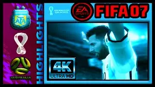 Argentina vs Australia ➤ FIFA 07 Qatar World Cup 2022 Patch ➤ Subscribe to get this Patch for Free!