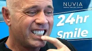 New Permanent Teeth in 24 Hours (Gary's Dental Implants)