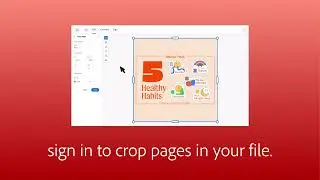 How to crop a PDF: Easily crop PDF pages online | Adobe Acrobat