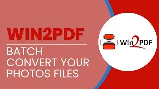Batch Convert Your Photos Files - (TIFF/ JPEG / JPEG)