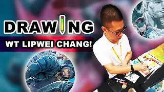 Drawing with Lipwei Chang!