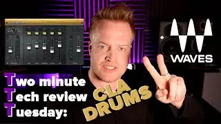 CLA Drums Plugin Review from Waves (TRT02)