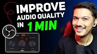 OBS Studio Mic Settings : Get Crisp & Clear Voice in 1 Min [Hindi]