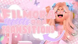 EXPOSING my FAVOURITE filmora TRANSITIONS + EFFECTS!! || simple kitten