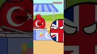 Nemesis of Turkish Ice Cream No. 1 #countryballs #shorts #animation #trending