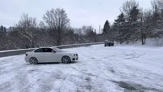 Snow drift BMW M240 XDrive