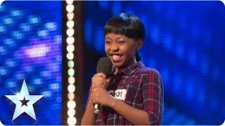 Asanda Jezile the 11yr old diva sings Diamonds - Week 3 Auditions | Britains Got Talent 2013