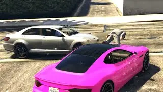 GTA 5 - Car Crashes (No Seatbelt) #1 | Euphoria Ragdoll