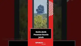 Detik detik pesawat Russia jatuh