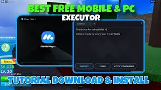 ROBLOX BEST PC FREE EXECUTOR DELTA (WORKING & NO LAG) BYPASSED BYFRON