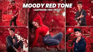 Lightroom Moody Red Tone Editing Tutorial - How To Make Lightroom Preset For Mobile - Killer Editing