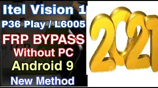 Itel Vision1 (P36 Play) Google/FRP Bypass fast method 2021