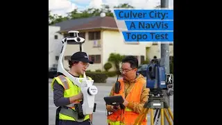 Putting traditional scanning methods to the test on a topographical survey in Culver City, CA