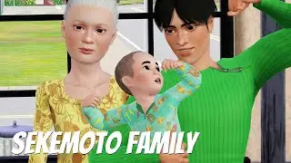 Будни отца-одиночки | Симс 3 Знакомство с Сансет Вэлли - семья Секемото | The Sims 3 Let`s Play