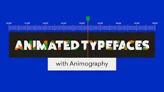 Animated Typefaces with Animography - online course