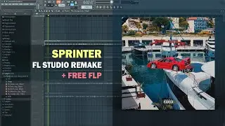 Central Cee & Dave - Sprinter (FL Studio Remake + Free FLP)