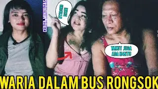 WARIA tua sebatang Kara dalam bus rongsok berhantu Dan teman P5Knya