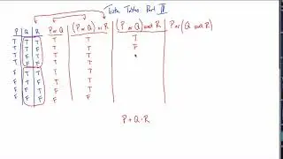 Truth Tables Tutorial - Part III