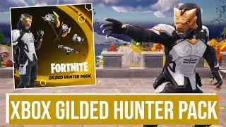 NEW XBOX EXCLUSIVE FORTNITE GILDED HUNTER PACK! Huntmaster Saber Full Gameplay & Review!