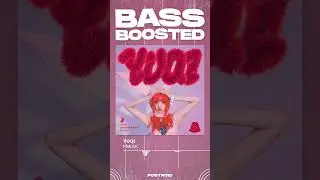 YUQI (우기) - FREAK  #bass_boosted #bassboosted #bass_boost #kpop #edit #remix #kpopedit #shorts #yuqi