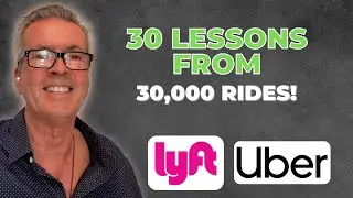 30 Lessons From 30000 Uber/Lyft Rides