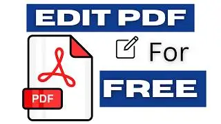 How to edit PDF for free