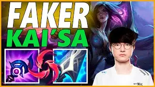 ⚡FAKER KAI'SA MID GAMEPLAY⚡SEASON 12 LEAGUE OF LEGENDS