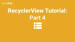 Android RecyclerView Tutorial: CardViews - Part 4 (Deprecated)