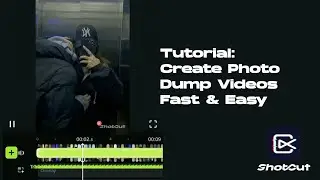 How to Do Photo Dump Trend TikTok Challenge Tutorial