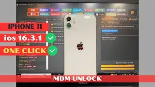 IPHONE 11 IOS 16.3.1 MDM UNLOCK I APPLE IPHONE 11 MDM BYPASS ONE CLICK