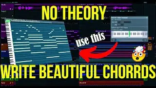 New Way to Write AMAZING Chords NO THEORY NEEDED | FL Studio Tutorial