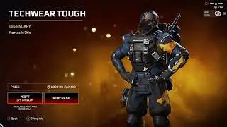 New Legendary Skin for Newcastle (Techwear Tough), Urban Assault CE. [Apex Legends-Highlight-Apr.24]