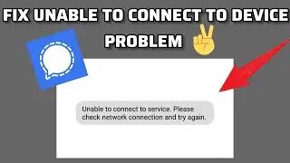 Fix Signal App 