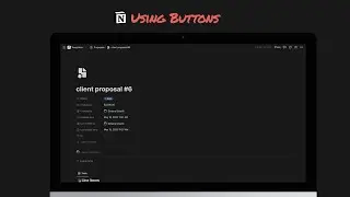 How to create a client proposals system with Notion buttons