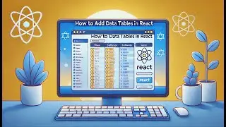 How to add data tables in React | React data tables