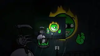 FNF - FIRE IN THE HOLE // SHADOWS FROM THE GRAVE Friday Night Funkin'  Lobotomy Geometry dash 2.2