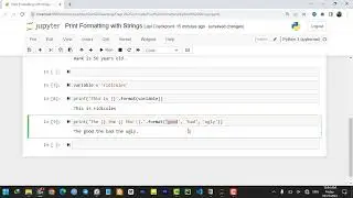 Print Formatting with Strings in Python