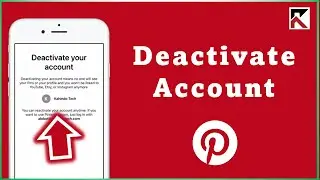 How To Deactivate Your Account Pinterest | Disable Pinterest Account