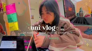 UNI VLOG ᝰ⋆｡📄 Branding Design, 3D modeling, Logo Projects