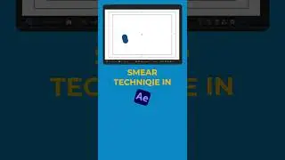 Smear Technique in After Effects #motiongraphics