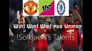 Manchester United vs Chelsea!! Solkjaer's Incredible talent!!