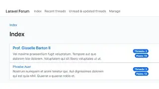 Laravel Forum Package: Simple Bootstrap Discussion Board