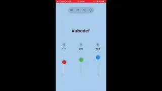 Flutter Color Generator App (Update)