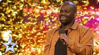 Daliso Chaponda gives Amanda the golden giggles | Auditions Week 3 | Britain’s Got Talent 2017