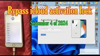 Remove iCloud Activation Lock without Passwords: 100% IPHONE 8plus  /Bypass icloud activation lock