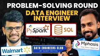 Big Data Interview | Mock | Problem Solving | Technical Round | Pyspark , SQL #interview #question