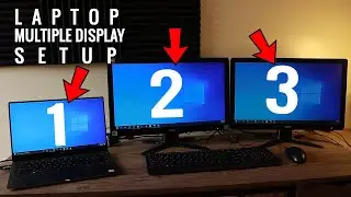 How to setup Multiple Display on a Laptop