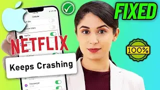 How To Fix NETFLIX App Keeps Crashing on iPhone 2024 | Netflix not working on iPhone